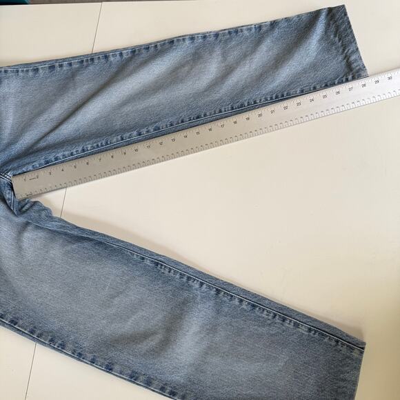 Vintage DKNY Jeans 4R High Rise Straight Leg Light Wash 100% Cotton 90s Y2K - Picture 16 of 16